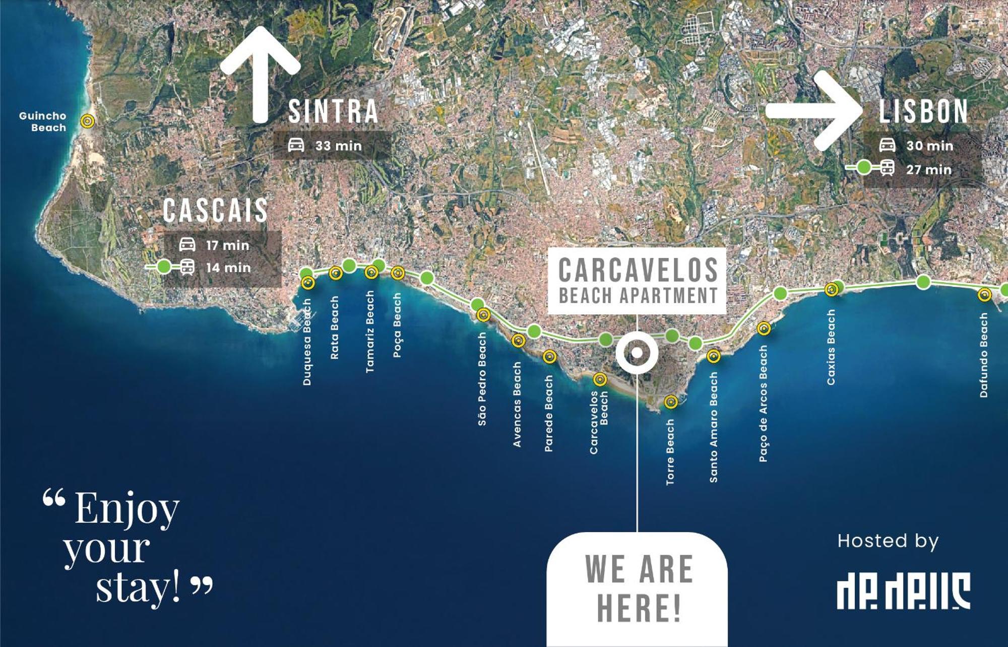 Carcavelos Beach Apartment Cascais Buitenkant foto